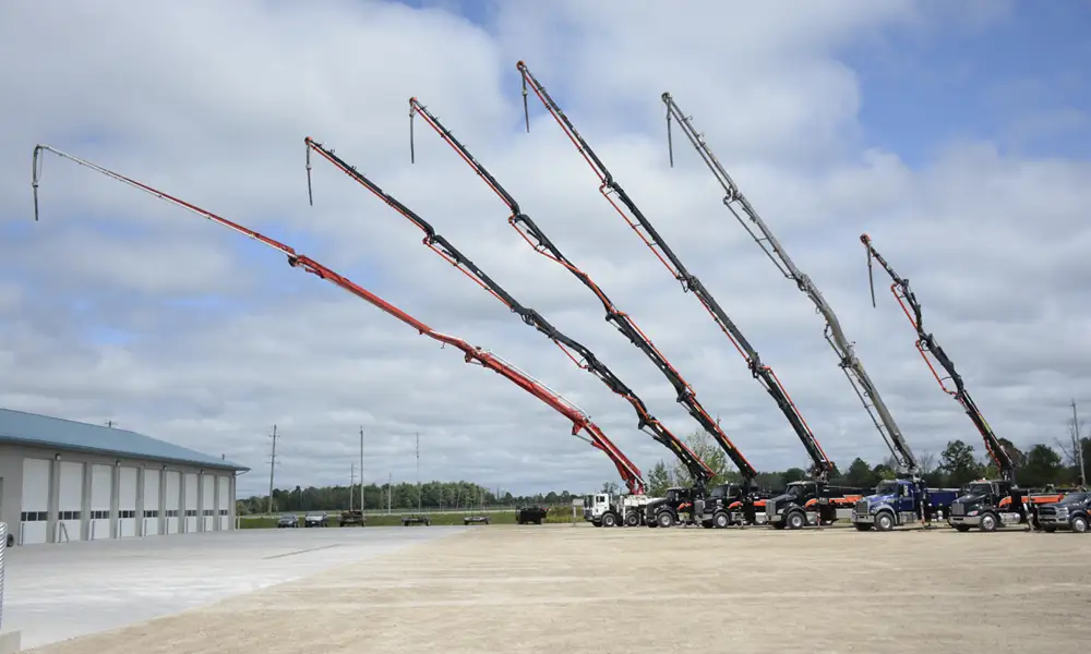 Stretch Placement Pumpers for concrete pumping