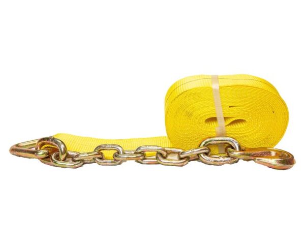 3" Trailer Strap with Chain Hook