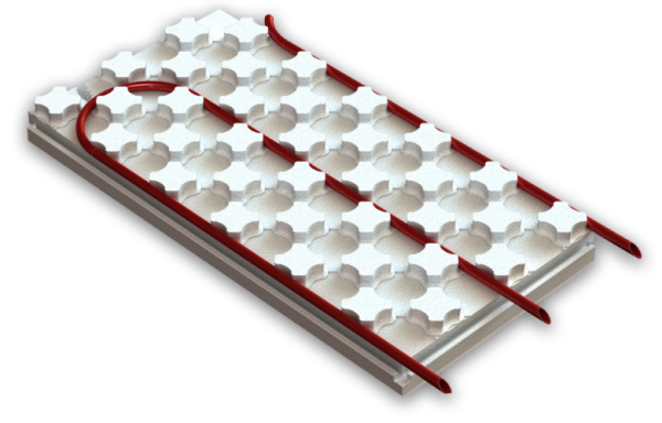 Heat Sheet Heavy 30 PSI Radiant Floor Insulation Panels (3.2"x24"x48") R10.2
