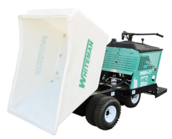 WHITEMAN - Concrete Buggy, Vanguard 18HP  21cf  Poly Tub