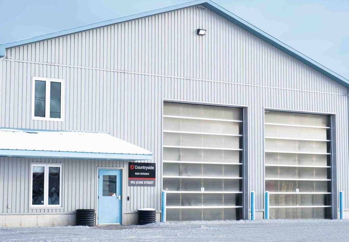 Countryside Concrete Building